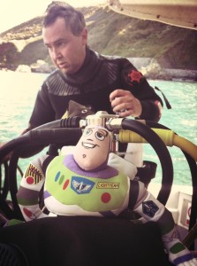 Brighton - Buzz's first dive